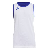 adidas 3G Speed Basketballtrikot Kinder - blau/weiß