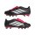 adidas Predator Club Fold-Over Tongue Firm Ground/Multi Ground Fußballschuhe - core black/white/lucid red