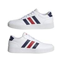 adidas Breaknet 3.0 Schuhe Herren - white/dark blue/better scarlet