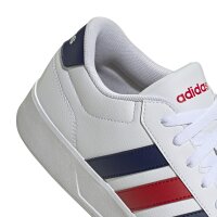 adidas Breaknet 3.0 Schuhe Herren - white/dark blue/better scarlet