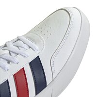 adidas Breaknet 3.0 Schuhe Herren - white/dark blue/better scarlet