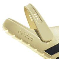 adidas Adilette Clog 2.0 - warm vanilla/core black/gold met.
