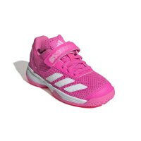 adidas Courtflash Hook-And-Loop Kids Tennisschuhe Kinder - lucid pink/white/lucid pink
