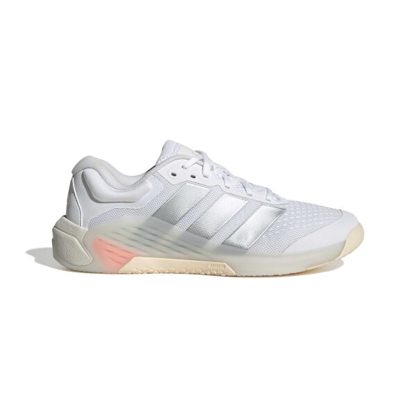 adidas Dropset 4 Power Trainingsschuhe Damen - white/silver met./lucid orange