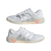 adidas Dropset 4 Power Trainingsschuhe Damen - white/silver met./lucid orange