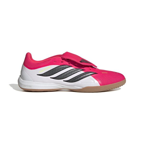 adidas Predator League Fold-Over Tongue Indoor Fußballschuhe - lucid red/core black/white
