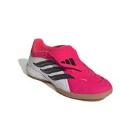 adidas Predator League Fold-Over Tongue Indoor Fußballschuhe - lucid red/core black/white