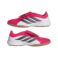 adidas Predator League Fold-Over Tongue Indoor Fußballschuhe - lucid red/core black/white