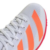 adidas Allroundstar Schuhe Kinder - white/lucid orange/silver met.