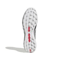 adidas Predator League Fold-Over Tongue Turf Fußballschuhe - core black/white/lucid red