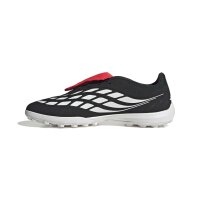 adidas Predator League Fold-Over Tongue Turf Fußballschuhe - core black/white/lucid red