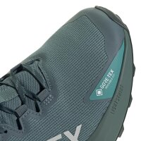 adidas Terrex Agravic Gtx Trailrunning-Schuhe Herren - preloved teal/white/semi lucid blue