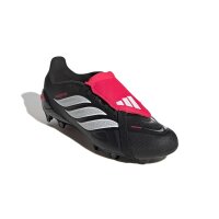 adidas Predator League Fold-Over Tongue Kids Fußballschuhe Für Feste Böden Kinder - core black/white/lucid red