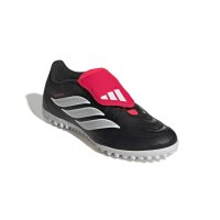 adidas Predator Club Fold-Over Tongue Turf Fußballschuhe - core black/white/lucid red