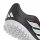 adidas Predator Club Fold-Over Tongue Turf Fußballschuhe Unisex - core black/white/lucid red