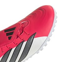adidas Predator Club Fold-Over Tongue Turf Fußballschuhe - lucid red/core black/white