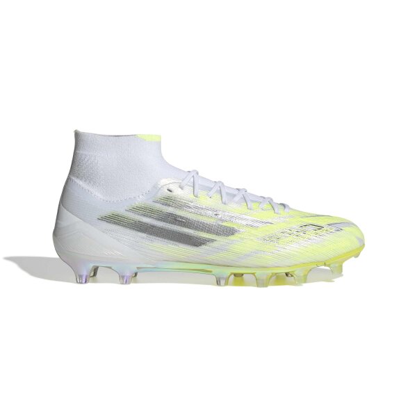 adidas F50 Sparkfusion Elite FG/AG Damen Born for Goals - white/iron met./hi-res yellow