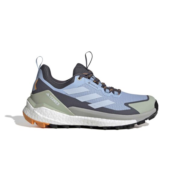 adidas Terrex Free Hiker 2.0 Low Gore-Tex Wanderschuhe Damen - glow blue/crystal sky/aurora onix