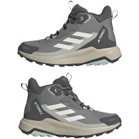 adidas Terrex Anylander Mid Rain.Rdy Wanderschuhe Damen - grey three/off white/grey two