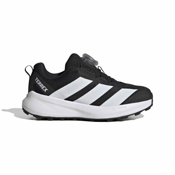adidas Terrex Agravic Boa K Traillaufschuhe Kinder - core black/white/semi impact orange
