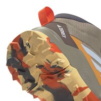 adidas Terrex Ax4R Mid Wanderschuhe Kinder - blanch cargo/crystal sky/pure tangerine