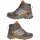 adidas Terrex Ax4R Mid Wanderschuhe Kinder - blanch cargo/crystal sky/pure tangerine