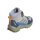 adidas Terrex Ax4R Mid Wanderschuhe Kinder - grey two/reflective silver/glow blue