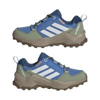 adidas Terrex Ax4R Wanderschuhe Kinder - ray blue/off white/tent green