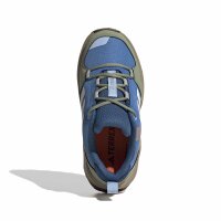 adidas Terrex Ax4R Wanderschuhe Kinder - ray blue/off white/tent green