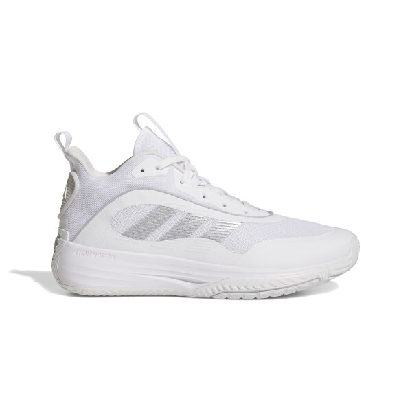 adidas Ownthegame 3.0 Basketballschuhe Herren - white/silver met./grey one