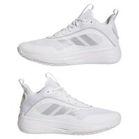 adidas Ownthegame 3.0 Basketballschuhe Herren - white/silver met./grey one