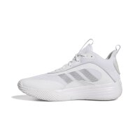 adidas Ownthegame 3.0 Basketballschuhe Herren - white/silver met./grey one