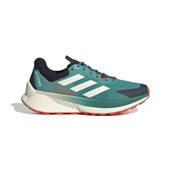 adidas Terrex Soulstride Flow Trailrunning-Schuhe Herren - pure teal/off white/semi impact orange