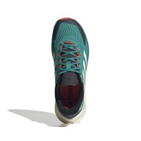 adidas Terrex Soulstride Flow Trailrunning-Schuhe Herren - pure teal/off white/semi impact orange