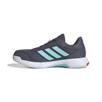 adidas Ligra 8 Indoor Schuhe Herren - aurora onix/flash aqua/semi lucid red
