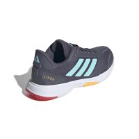 adidas Ligra 8 Indoor Schuhe Herren - aurora onix/flash aqua/semi lucid red