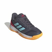 adidas Ligra 8 Indoor Kids Schuhe Kinder - aurora onix/flash aqua/semi lucid red