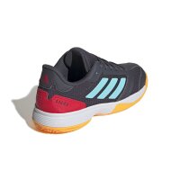 adidas Ligra 8 Indoor Kids Schuhe Kinder - aurora onix/flash aqua/semi lucid red