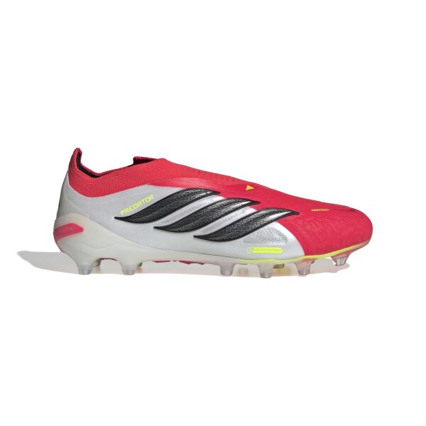 adidas Predator Elite Laceless Artificial Ground Fußballschuhe - lucid red/core black/white