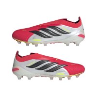 adidas Predator Elite Laceless Artificial Ground Fußballschuhe - lucid red/core black/white