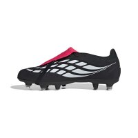 adidas Predator League Fold-Over Tongue Soft Ground Fußballschuhe - core black/white/lucid red