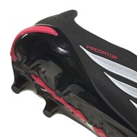 adidas Predator League Fold-Over Tongue Artificial Ground Fußballschuhe - core black/white/lucid red