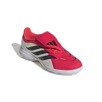 adidas Predator League Fold-Over Tongue Turf Kids Fußballschuhe Kinder - lucid red/core black/white