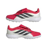 adidas Predator League Fold-Over Tongue Turf Kids Fußballschuhe Kinder - lucid red/core black/white