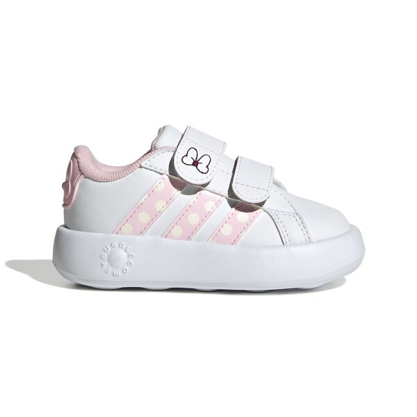 adidas Disney Minnie Maus Grand Court Schuhe Kinder Kinder - white/clear pink/chalk white