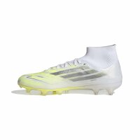 adidas F50 Sparkfusion Pro Fg/Ag Fußballschuhe Damen - white/iron met./hi-res yellow