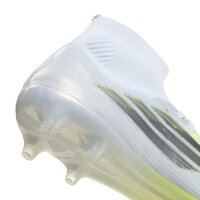 adidas F50 Sparkfusion Pro Fg/Ag Fußballschuhe Damen - white/iron met./hi-res yellow