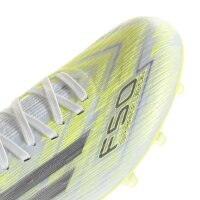 adidas F50 Sparkfusion Pro Fg/Ag Fußballschuhe Damen - white/iron met./hi-res yellow