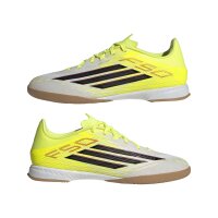 adidas F50 League Indoor Fußballschuhe - team solar yellow 2/core black/lucid red