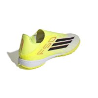 adidas F50 League Laceless Turf-Fußballschuhe - team solar yellow 2/core black/lucid red